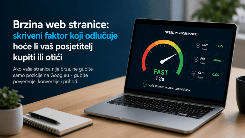 Brzina web stranice: skriveni faktor koji odlučuje hoće li vaš posjetitelj kupiti ili otići